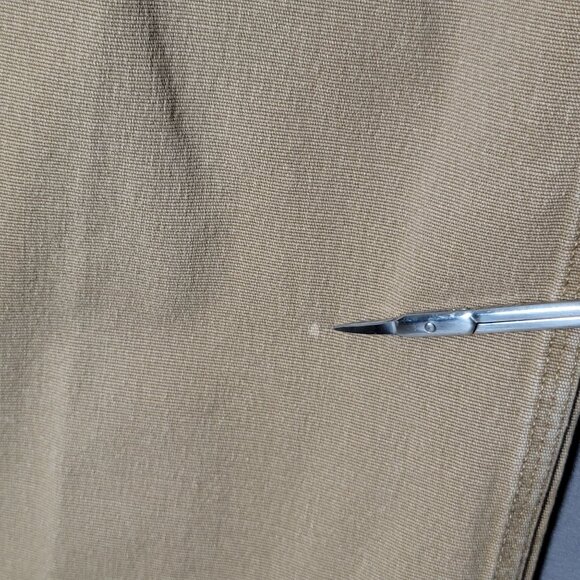 Duluth Womens Tan Curvesetter Waistband Pants 8x33 Carpenter Work Cargo Outdoor - Picture 9 of 12